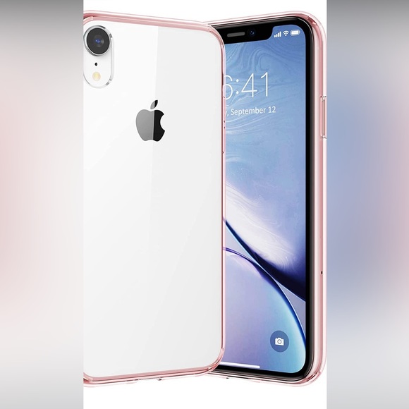 iPhone XR Clear Rose Gold Case NWT - Picture 1 of 13